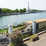 Eiffel Tower and the River Seine in Paris
