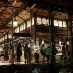 Interior of Mercado de San Miguel in Madrid