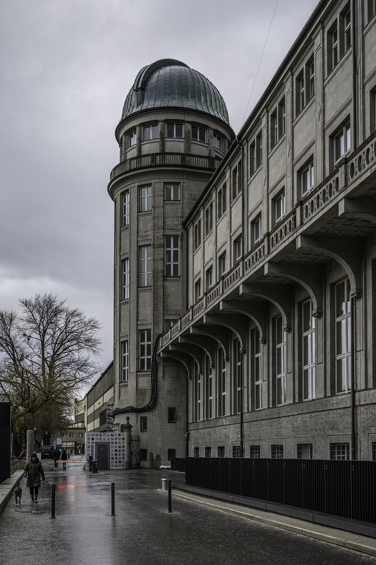 Deutsches Museum observatory tower on Museum Island in Munich